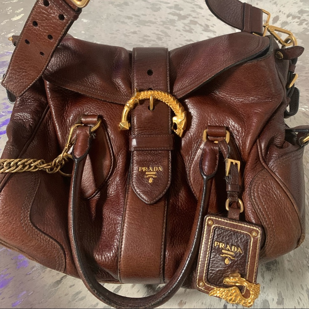 Prada Cervo Dragon Bag